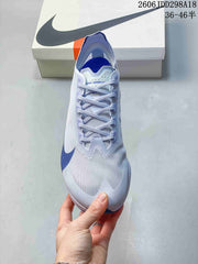 Nike ZoomX Vaporfly NEXT% 4 Road Racing Sneakers White Blue