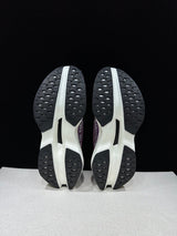 On Cloudboom Max White Purple Running Sneakers