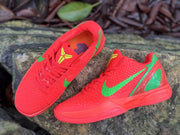 Nike Kobe 6 Basketball Shoes in Red and Green