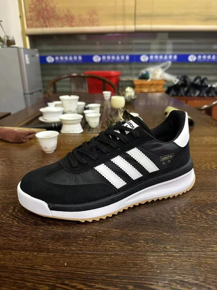 adidas SL 72 Black and White Sneakers