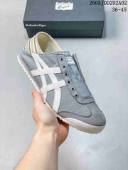 Onitsuka Tiger Mexico 66 Slip-On Sneakers Gray White