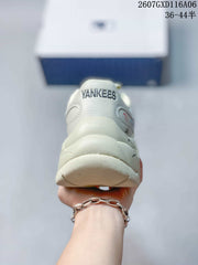 MLB Big Ball Chunky Doodle Dog Sneakers in Cream Beige