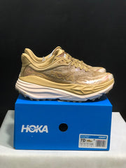 HOKA Stinson 7 Trail Running Shoes, Sand Camo