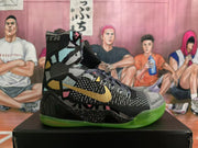 Nike Kobe 9 Elite High-Top Basketball Shoes, Black and Green