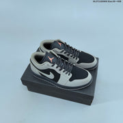 Nike Air Jordan 1 Low Sneakers, White and Color-Accent Styles
