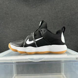 Nike Black and White Sneakers with Gum Sole