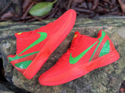 Nike Kobe 6 Basketball Shoes in Red and Green