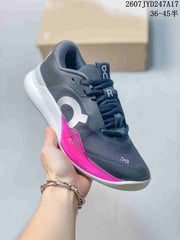 On The Roger Pro 3 Clay Sneakers Dark Gray Pink 711570EEU