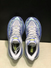 HOKA Stinson 7 Running Shoes in Purple and Mint