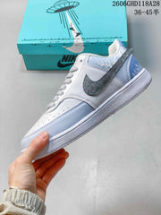 Nike Court Vision Low 2 White Graphic Sneakers