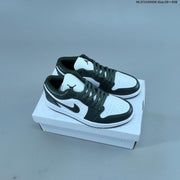 Jordan 1 Low OG Sneakers, White Multi-Color, 553558-146
