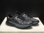 HOKA Speedgoat 6 Trail Running Shoes, Gray Black