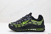 Nike Air Max 720 Black and Volt Green Sneakers