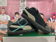 Puma Suede Sneakers in Black and Taupe