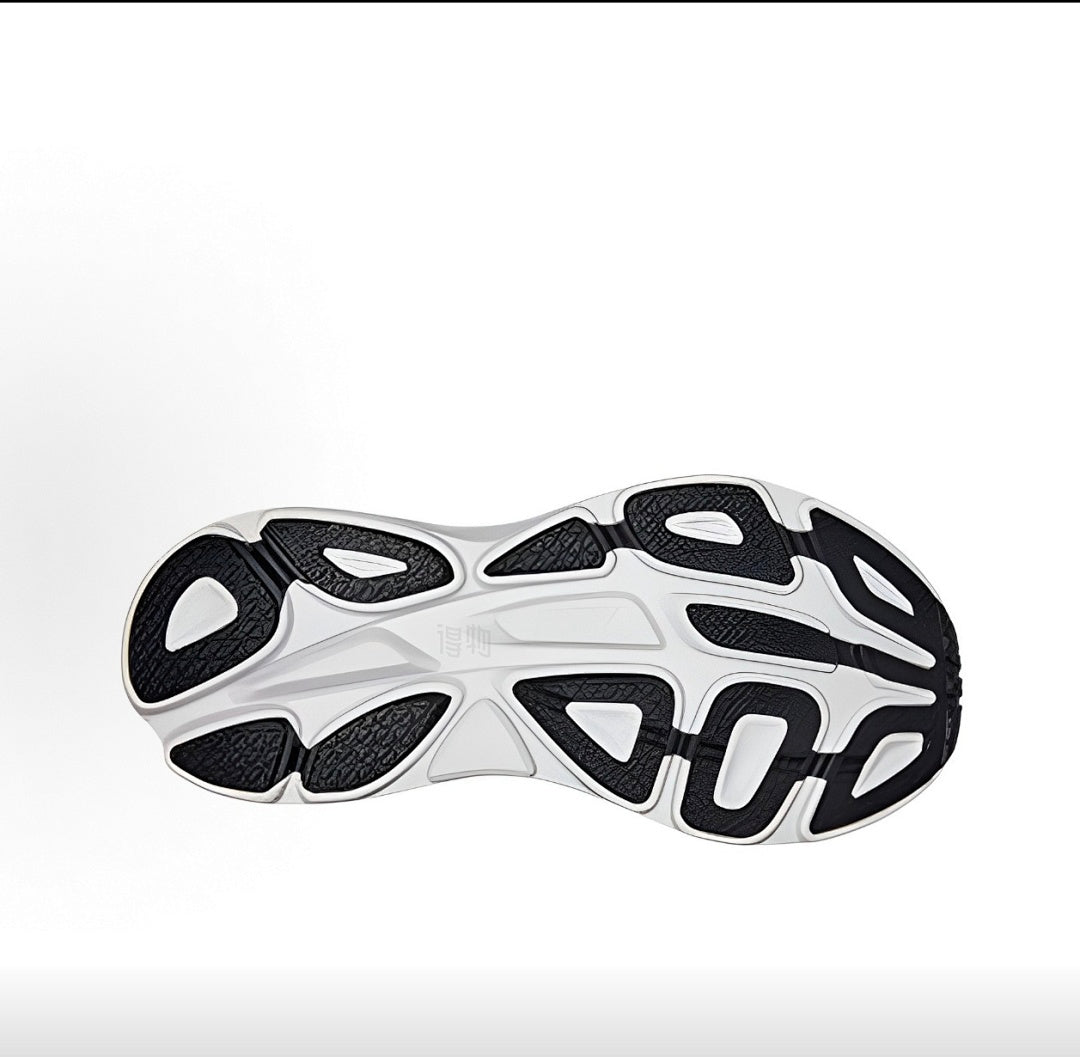 HOKA Bondi 8 Running Shoes in Gray and Black