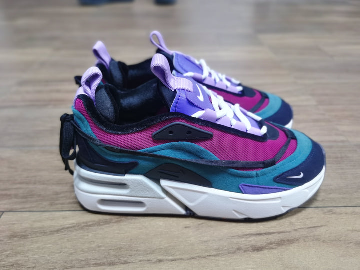 Nike Air Max Furyosa Sneakers in Purple, Teal and Black