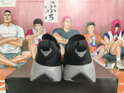 Nike Black and Grey Basketball Sneakers