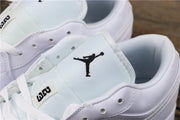 Nike Air Jordan 1 Low White Sneakers 553560-101