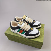 Gucci Distressed Screener Low-Top Sneakers