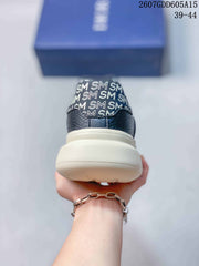 Dior Low-Top Sneakers Navy and White 2607GDD605A15