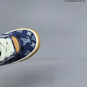 Louis Vuitton Tilted Low Sneakers Blue Monogram
