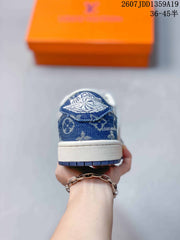 Jordan Air Jordan 1 Low Sneakers White Blue 711090WOE