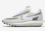 Nike x sacai LDWaffle Sneakers in White and Grey BV0073-100