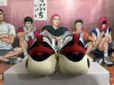 Nike LeBron Basketball Shoes White Black Red