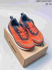 ECCO 710270OPW Orange and Navy Running Sneakers