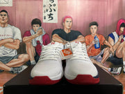 Nike Basketball Shoes White Red