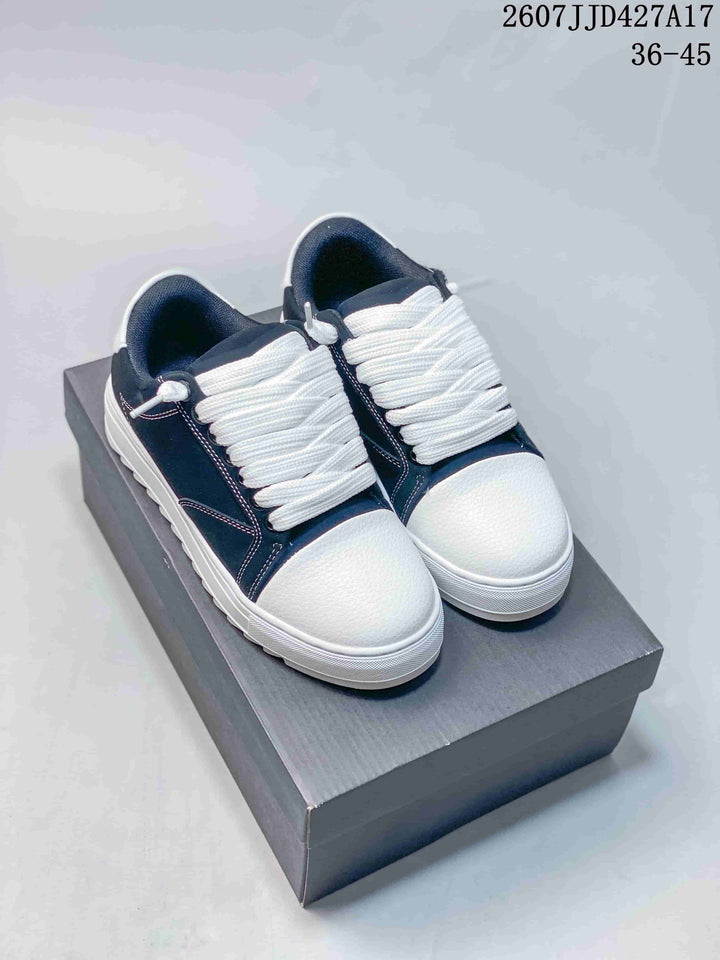 Numeris Denim Casual Sneakers Navy White 2607JJD427A17