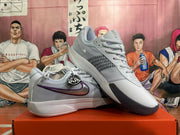 Nike Basketball Shoes in Gray and Purple
