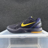Nike Zoom Kobe 6 Basketball Shoes, Navy and Yellow