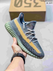 Adidas Yeezy Knit Sneakers with Ribbed Sole
