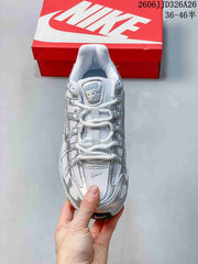 Nike P-6000 Sneakers in Silver and White