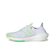 Adidas UltraBoost 22 GX5913 White Green Running Sneakers
