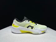On The Roger Pro Fire Clay Tennis Sneakers, Lime and Black