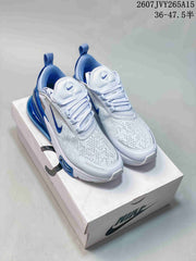 Nike Air Max 270 White Blue Sneakers 07JVY265A15