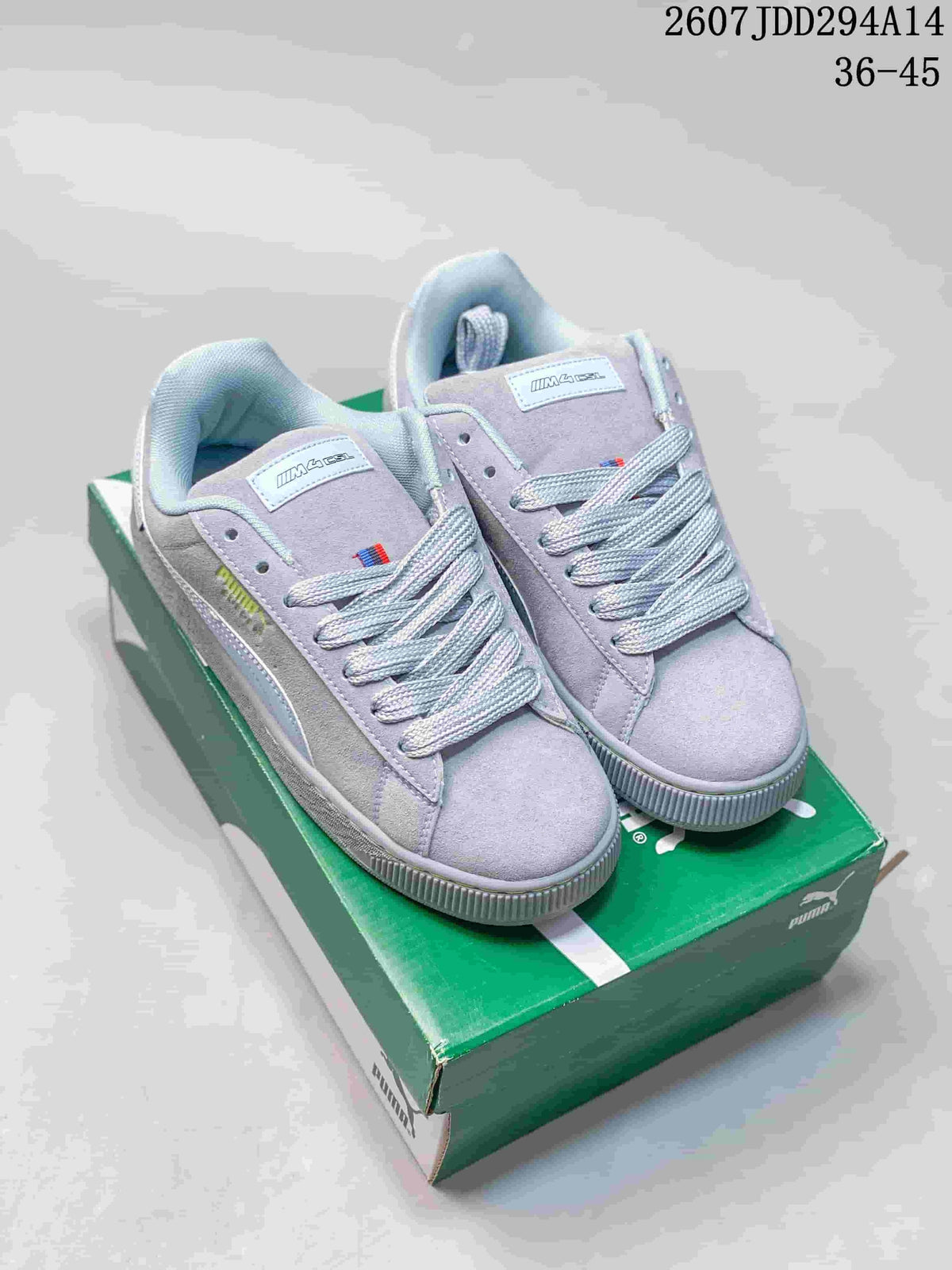 PUMA Suede XL Low-Top Sneakers Light Gray 2607JDD294A14