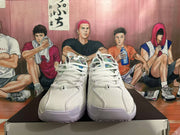 Nike White Camo Basketball Sneakers