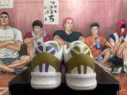 Nike Kobe Basketball Shoes, Purple and Gold Gradient
