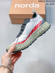 Norda 001 Trail Running Shoe White Red 612840ASWPR