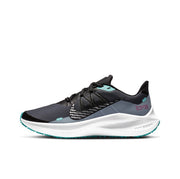 Nike Air Zoom Winflo 7 Shield Running Shoes Black Gray Green CU3868-403