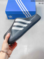 adidas adiFOM Superstar Mule Slides in Charcoal