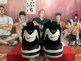 Nike Black and White High-Top Sneakers