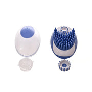 🛁 Pet Silicone Bath & Massage Brush — 2-in-1 Shampoo Dispenser