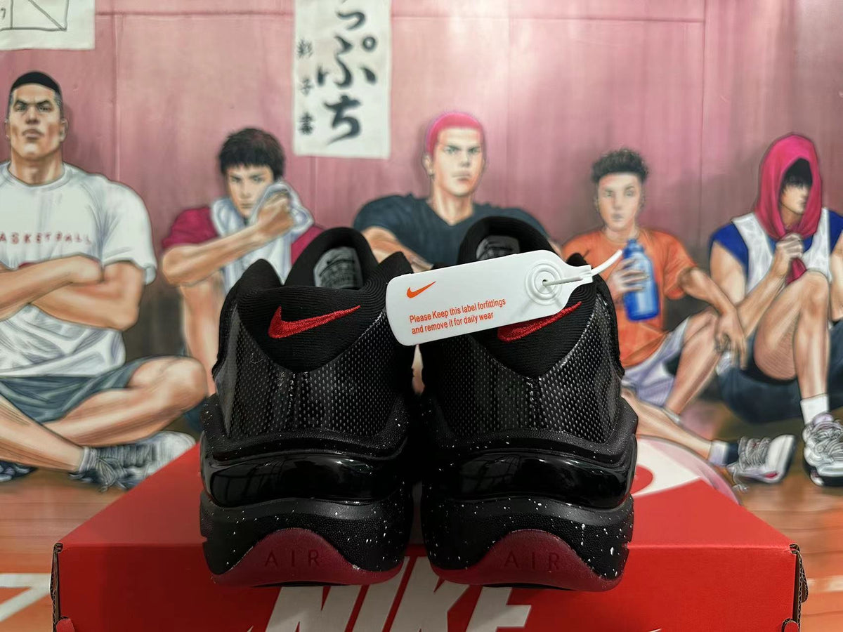 Nike Air Foamposite One Black Red Basketball Sneakers