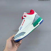 Jordan Air Jordan 3 Retro Chalk Track Red Sneakers