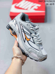 Nike Shox Ride 2 Sneakers Grey White Orange 711395WPR