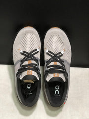 On Cloud X 4 Sneakers in Fog and Black